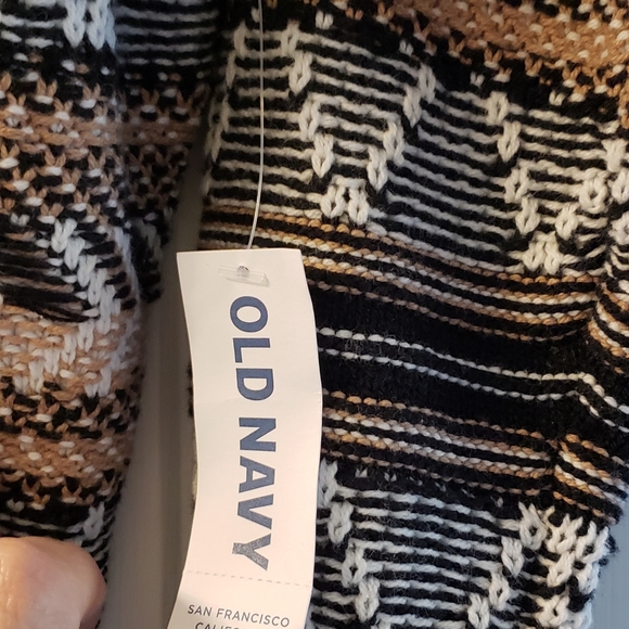 NWT OLD NAVY aztec pattern cardigan size S - Picture 7 of 12